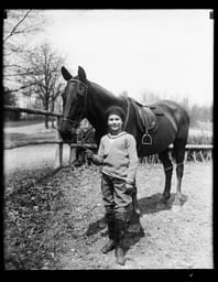 ...) of Italian Naval Attache is accomplished horseman. (...) the youngest and most accomplished of Washington's (ho)rsemen is Patrick Lais, son of the Naval Attache at (...) embassy and LCCN2016888361